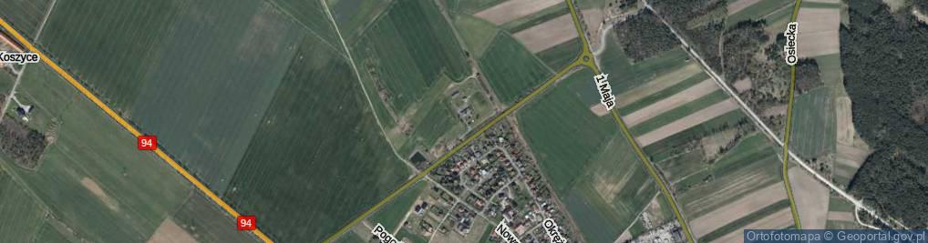 Zdjęcie satelitarne Cementowa ul.